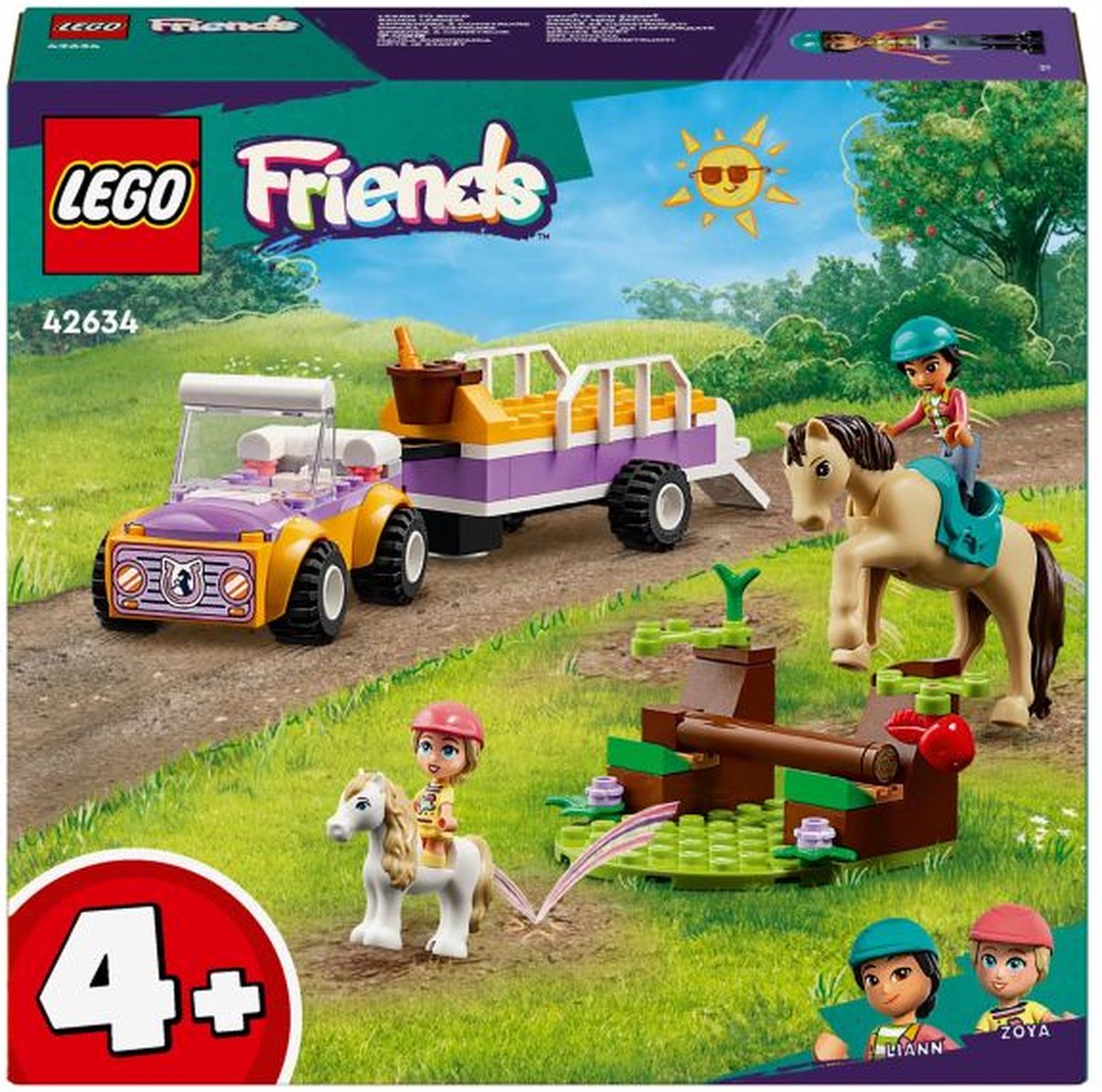 LEGO Friends Paarden- en Ponytrailer - 42634