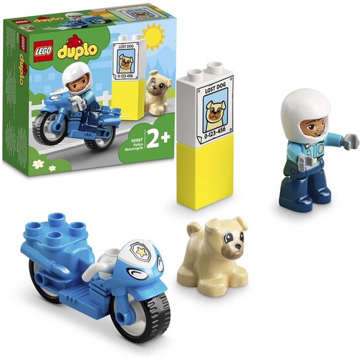 LEGO DUPLO Politie Motorfiets - 10967