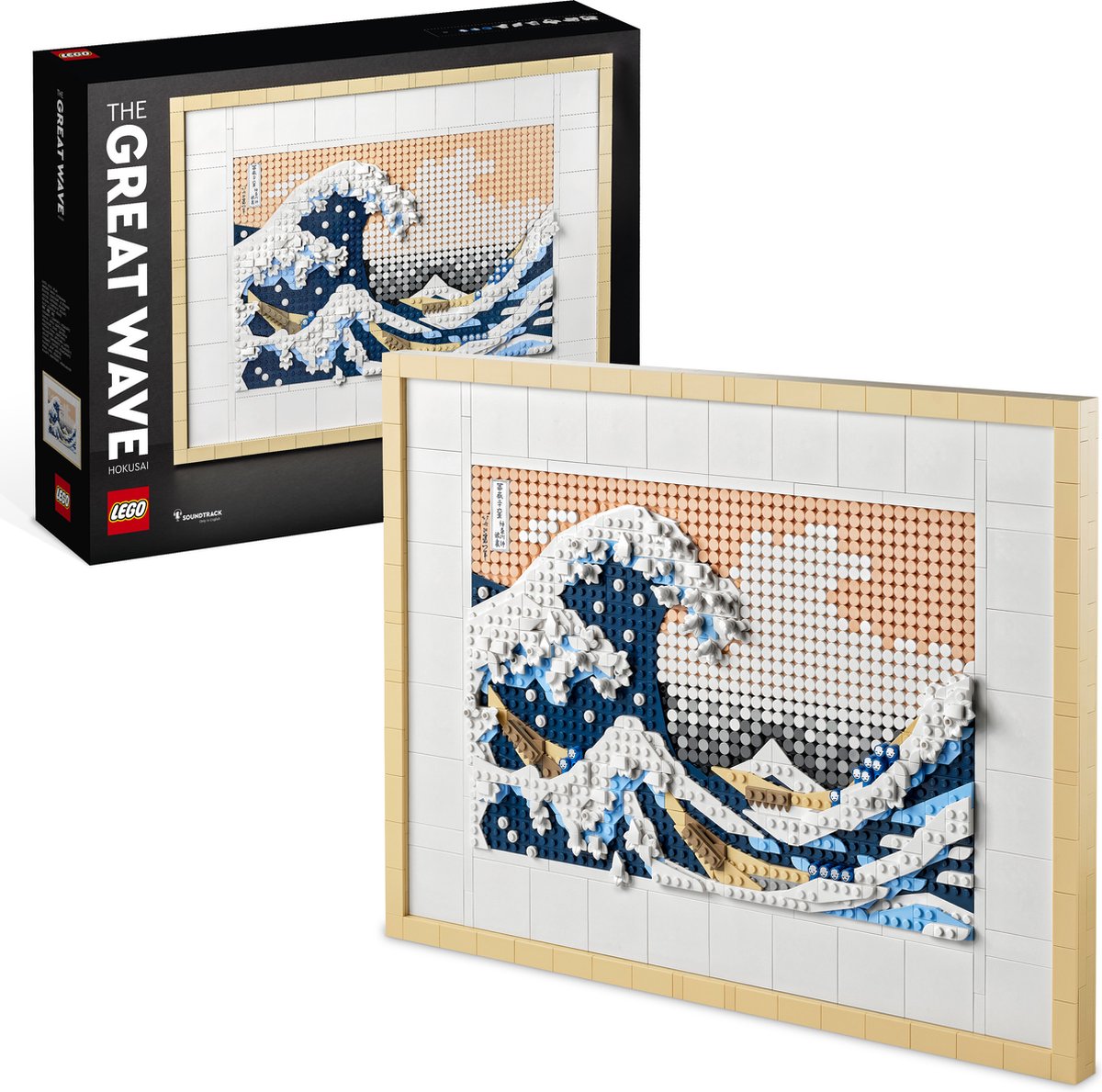 LEGO ART 31208 Hokusai - De Grote Golf Schilderij Set