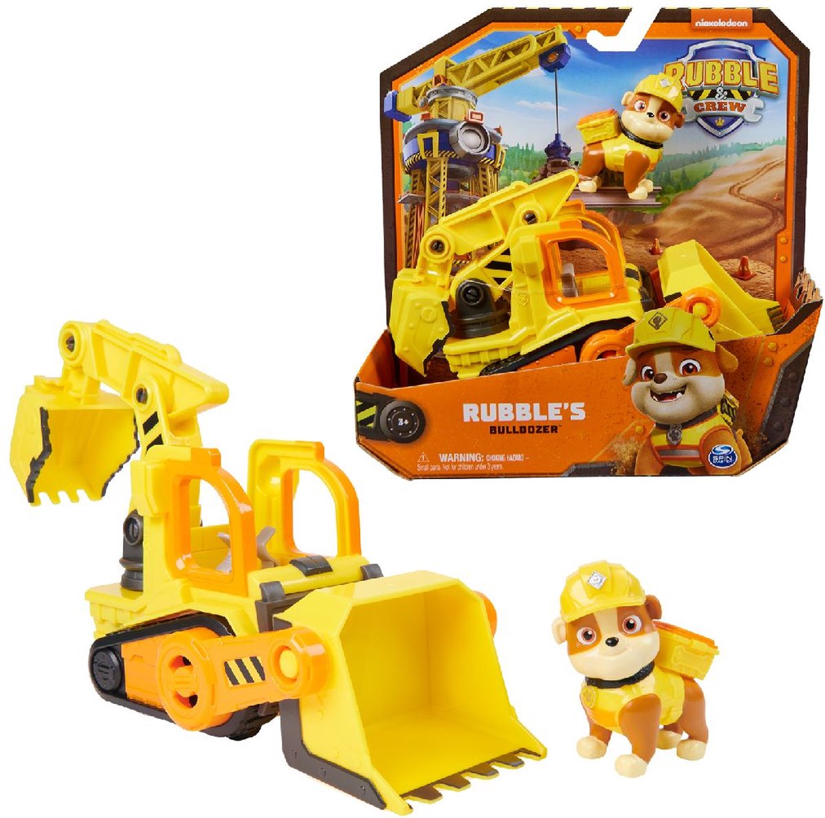 Rubble & Crew Speelset met Bulldozer en Rubble-figuur