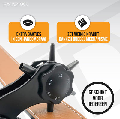 SolidStock Professionele Gaatjestang voor Riemen