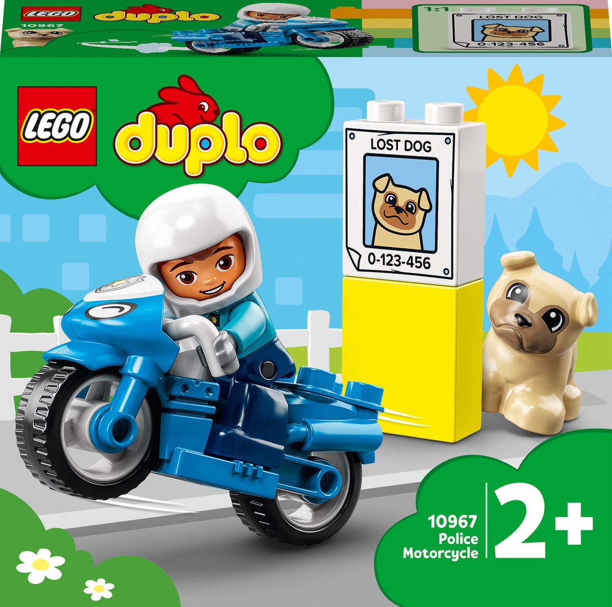 LEGO DUPLO Politie Motorfiets - 10967