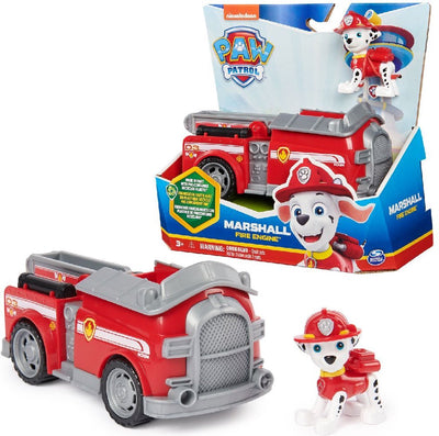 PAW Patrol Marcus' Brandweerwagen met Verzamelbare Figuur