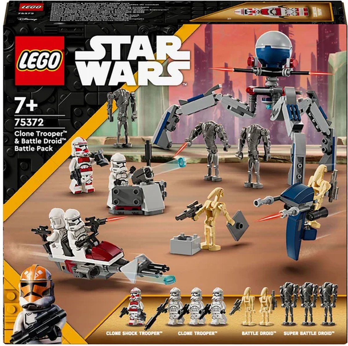 LEGO Star Wars Clone Trooper & Battle Droid Set - 75372