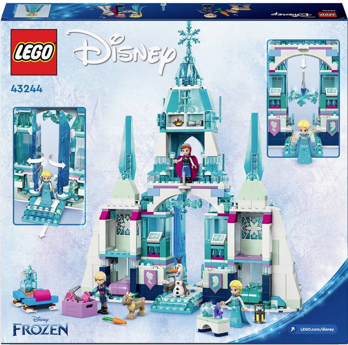 LEGO Disney Frozen Elsa's IJspaleis - 43244