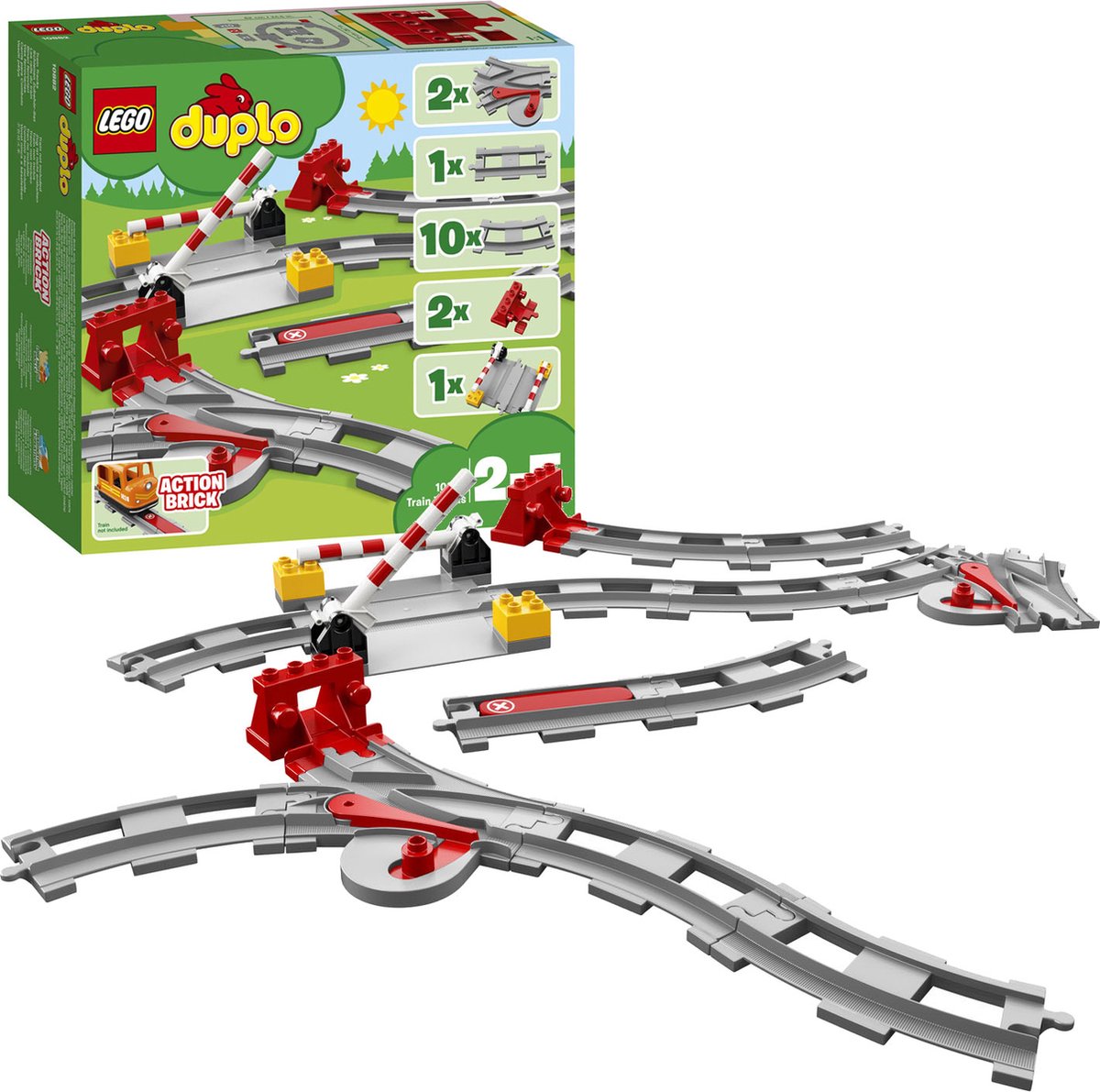 LEGO DUPLO Mijn Stad Treinrails - 10882