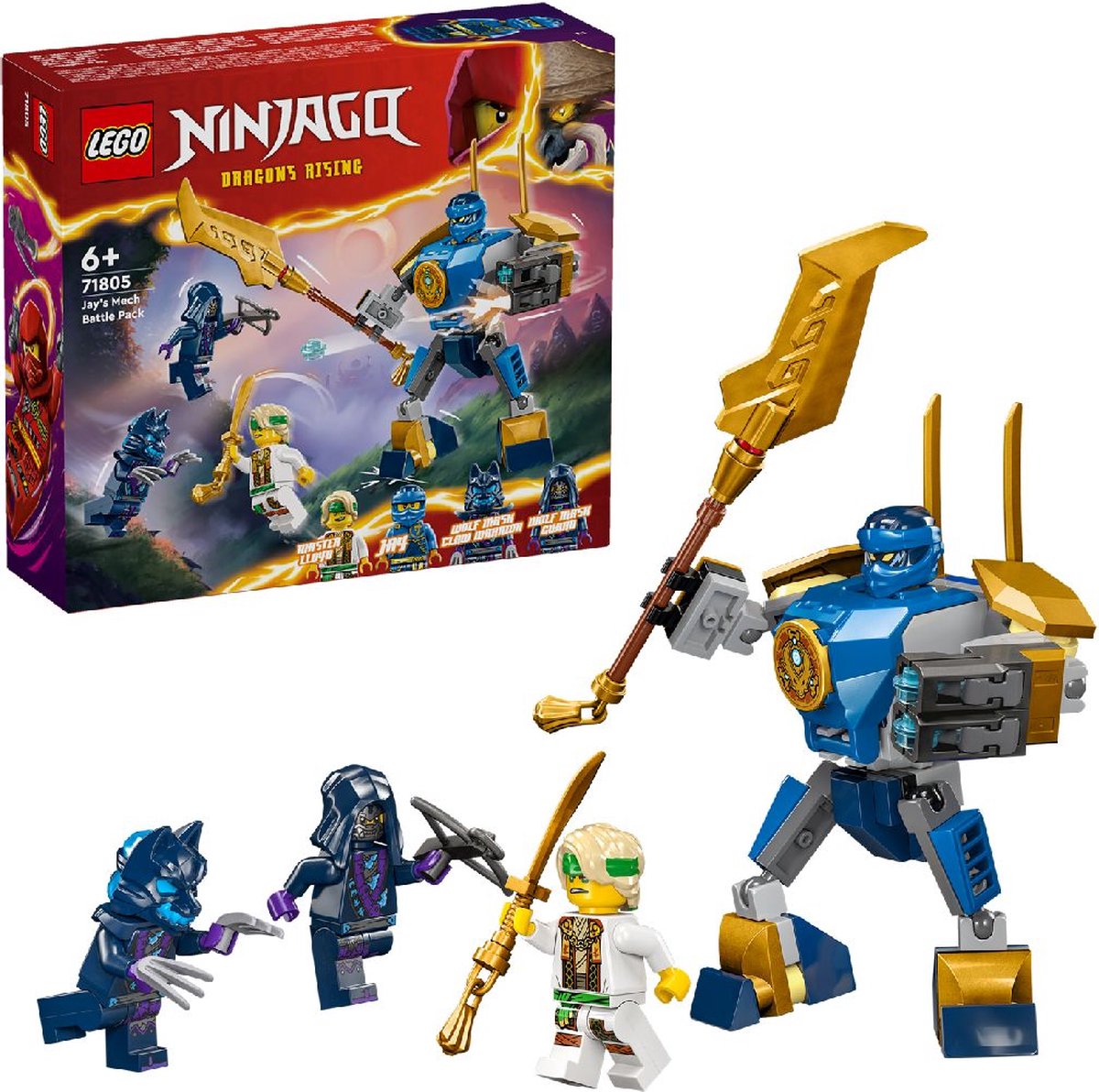 LEGO NINJAGO Gevechtsset Jay's Mech - 71805
