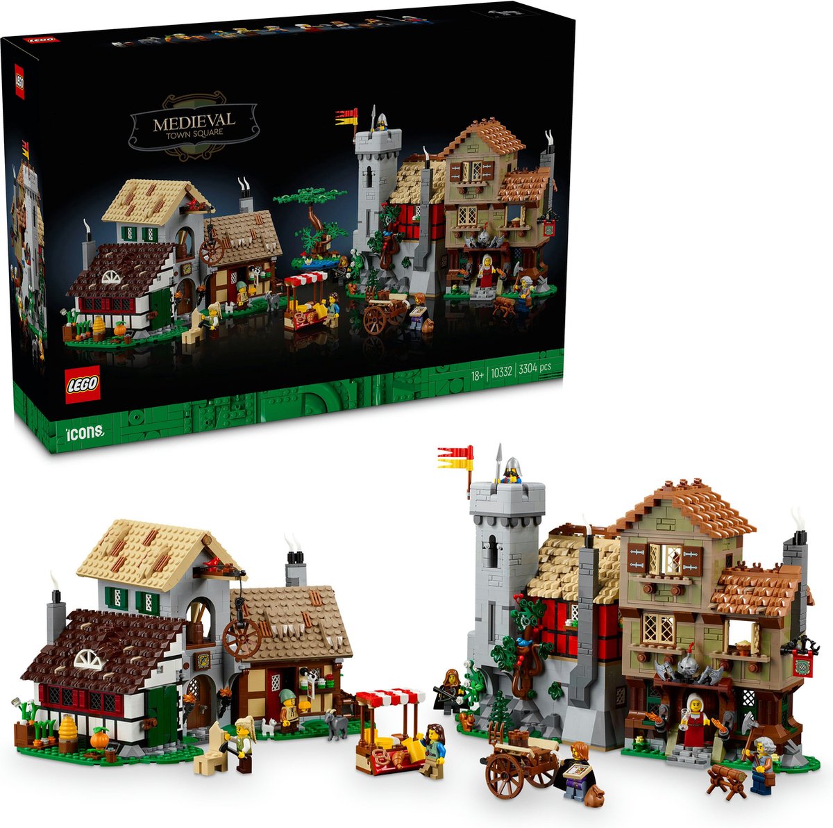 LEGO Icons Middeleeuwse Stad - 10332