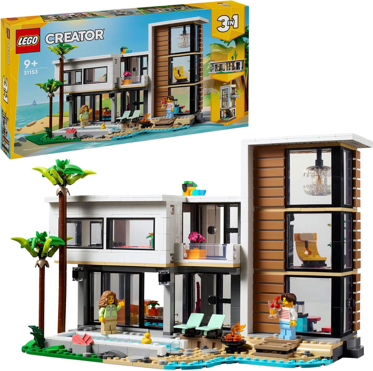 LEGO Creator 3-in-1 Moderne Woning - 31153