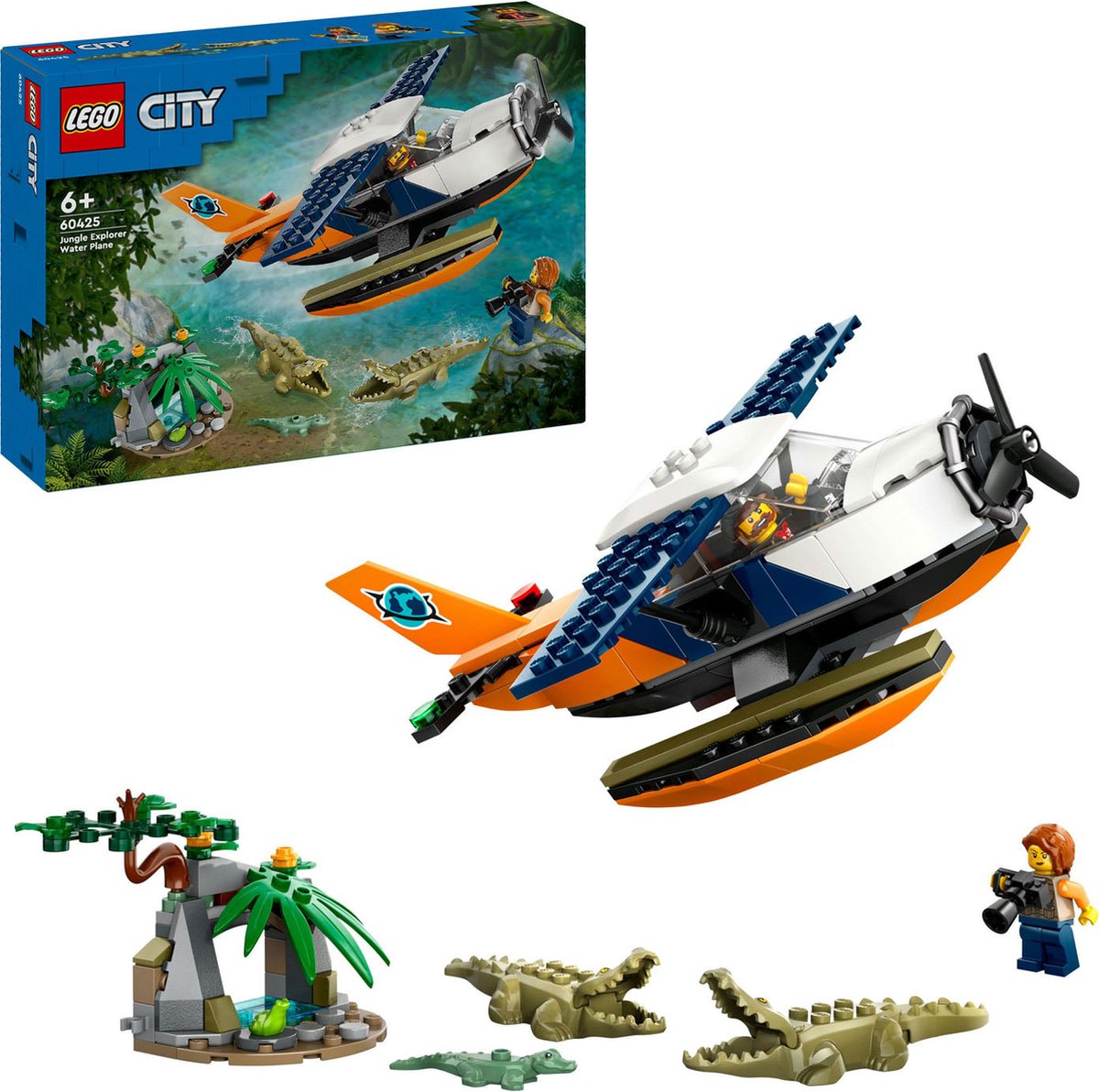 LEGO City Jungle Verkenners Watervliegtuig - 60425