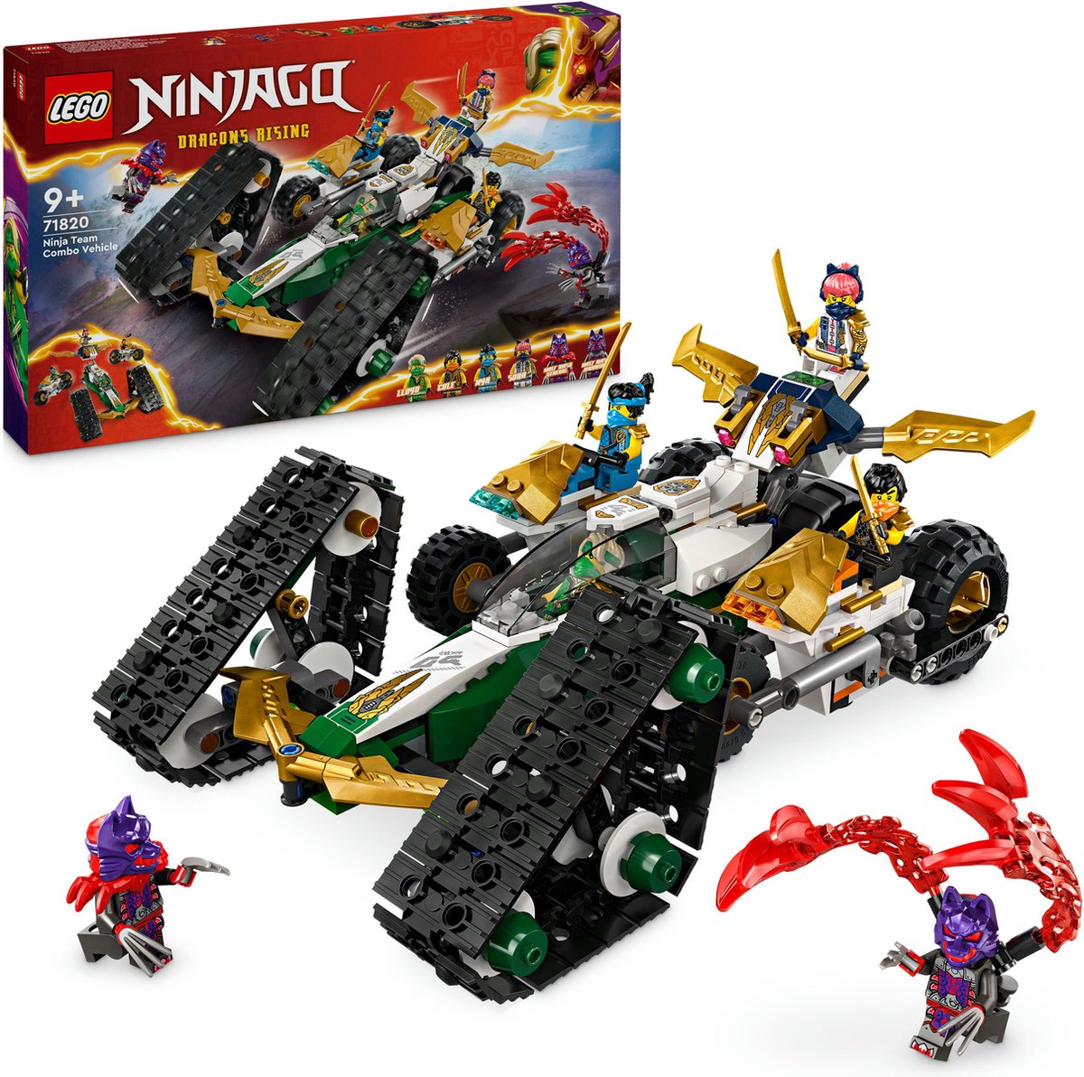 LEGO NINJAGO Team Ninja Combi-Voertuig - 71820