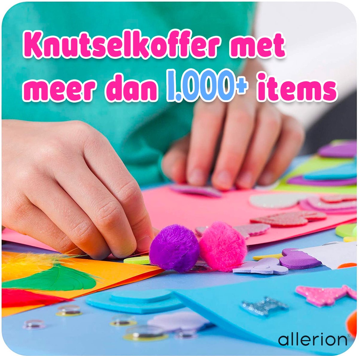 Allerion® Complete Ambachtelijke Knutselset - 375 Accessoires