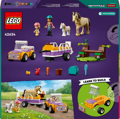 LEGO Friends Paarden- en Ponytrailer - 42634