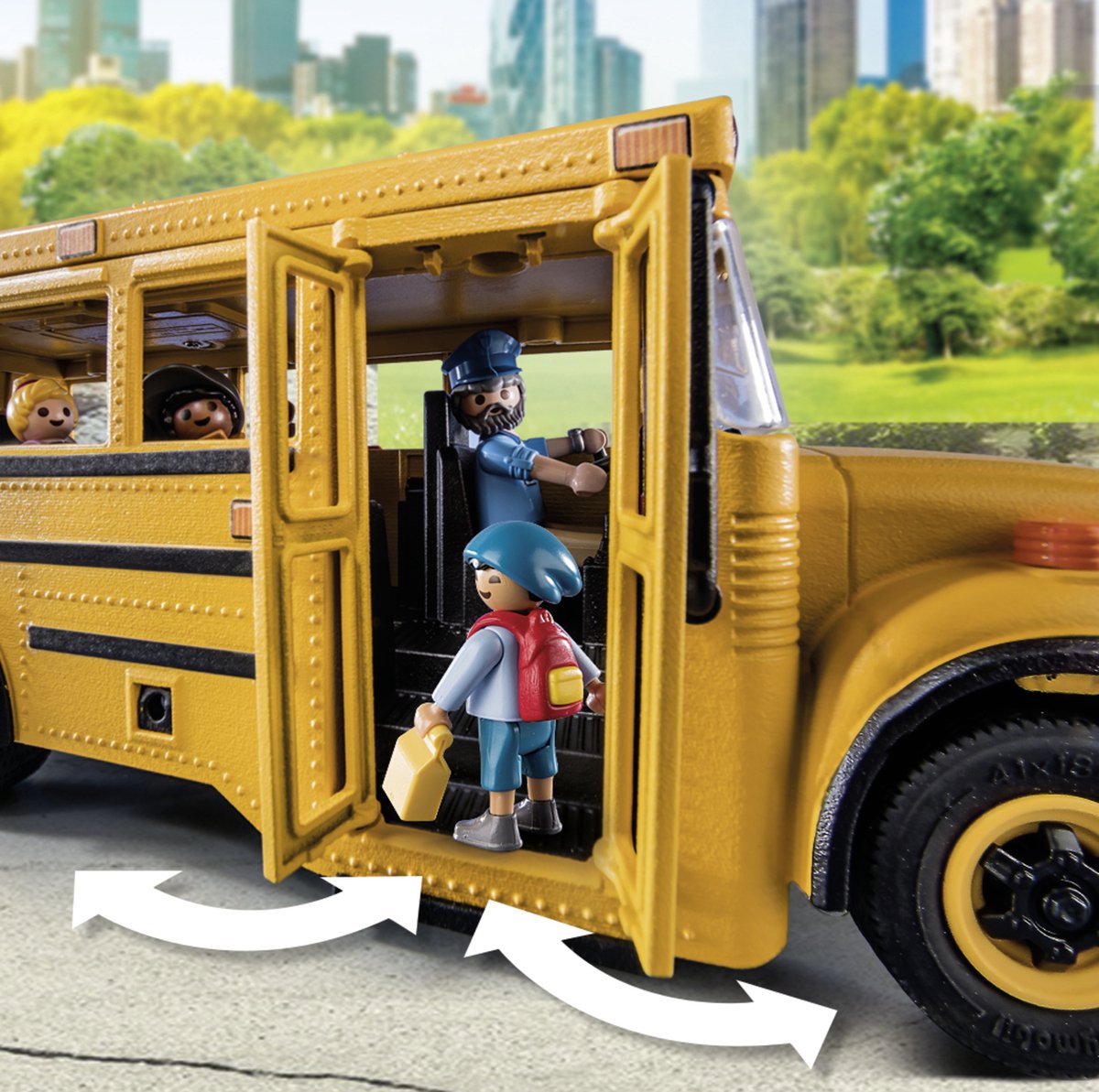 PLAYMOBIL City Life Amerikaanse Schoolbus - 70983