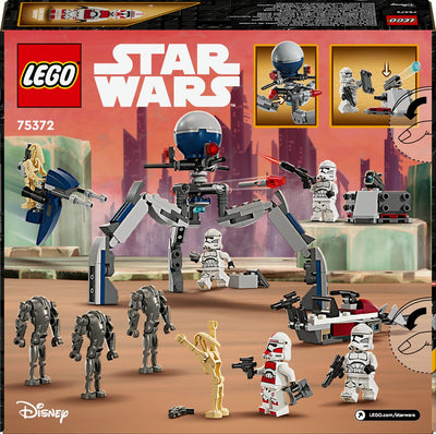 LEGO Star Wars Clone Trooper & Battle Droid Set - 75372
