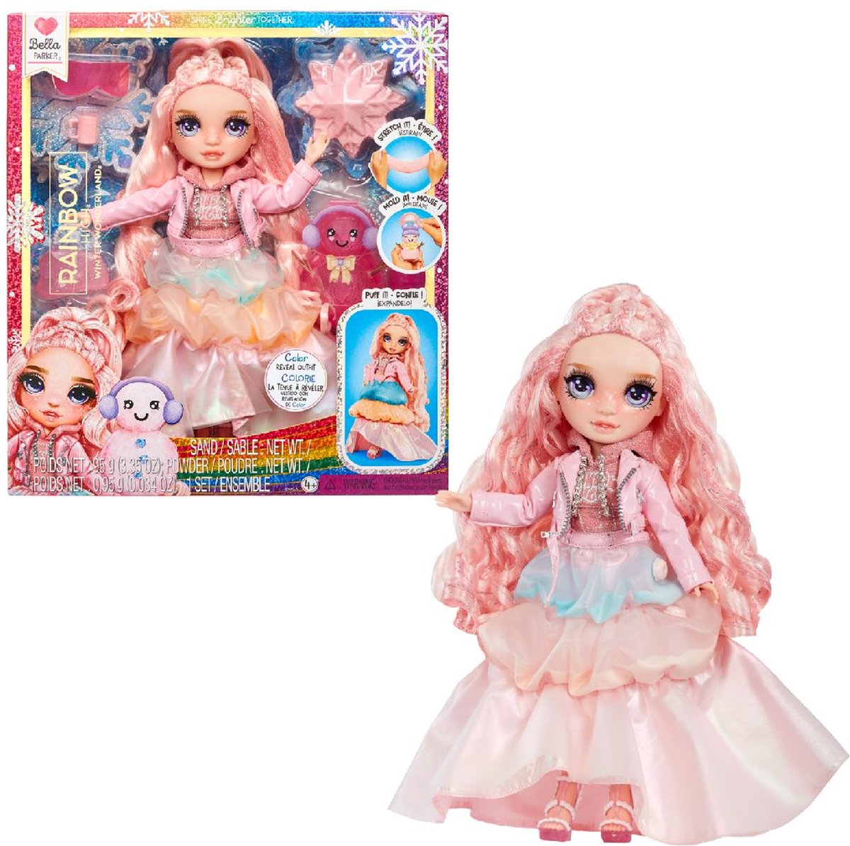 Rainbow High Winter Wonderland Pop - Bella Rose