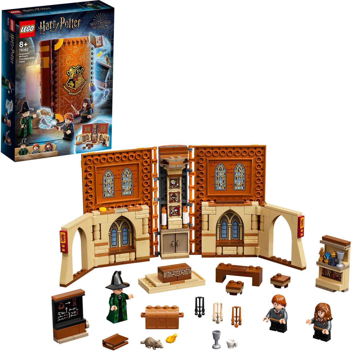 LEGO Harry Potter Zweinstein Transfiguratieklas - 76382