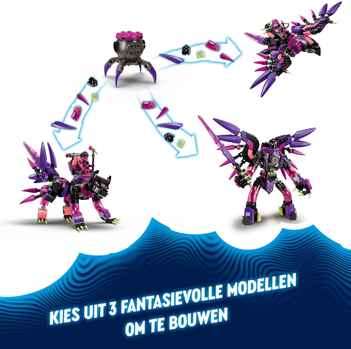 LEGO DREAMZzz Nachtmerrie Wezens van de Onderheks - 71483