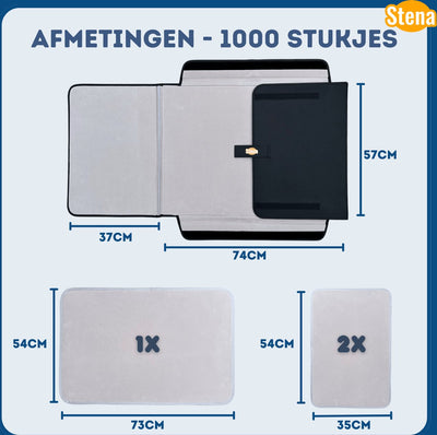 Stena Portapuzzle Deluxe 1000 Stukjes - 80x58cm