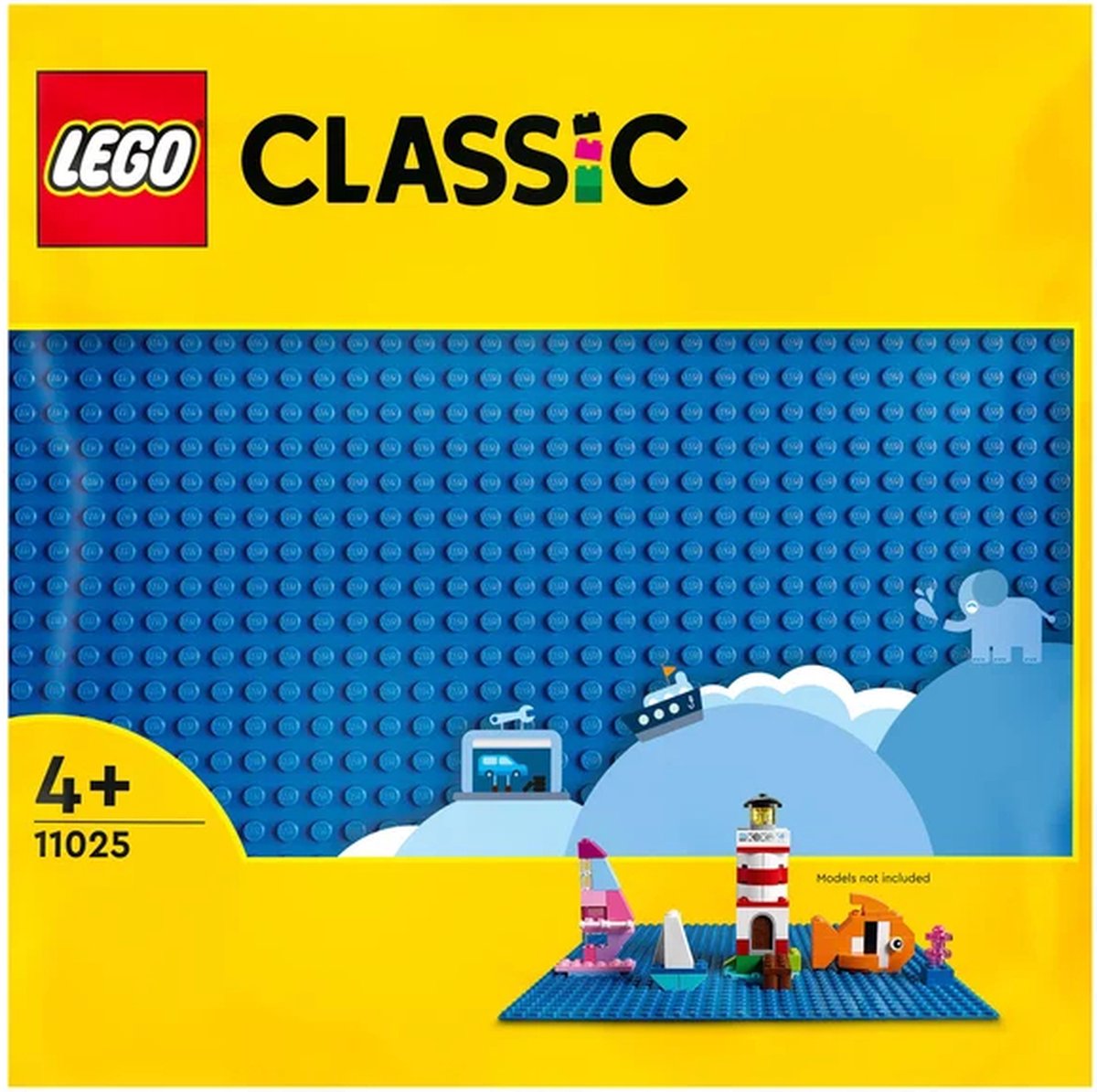 LEGO Classic Blauwe Bouwplaat 32x32 - 11025