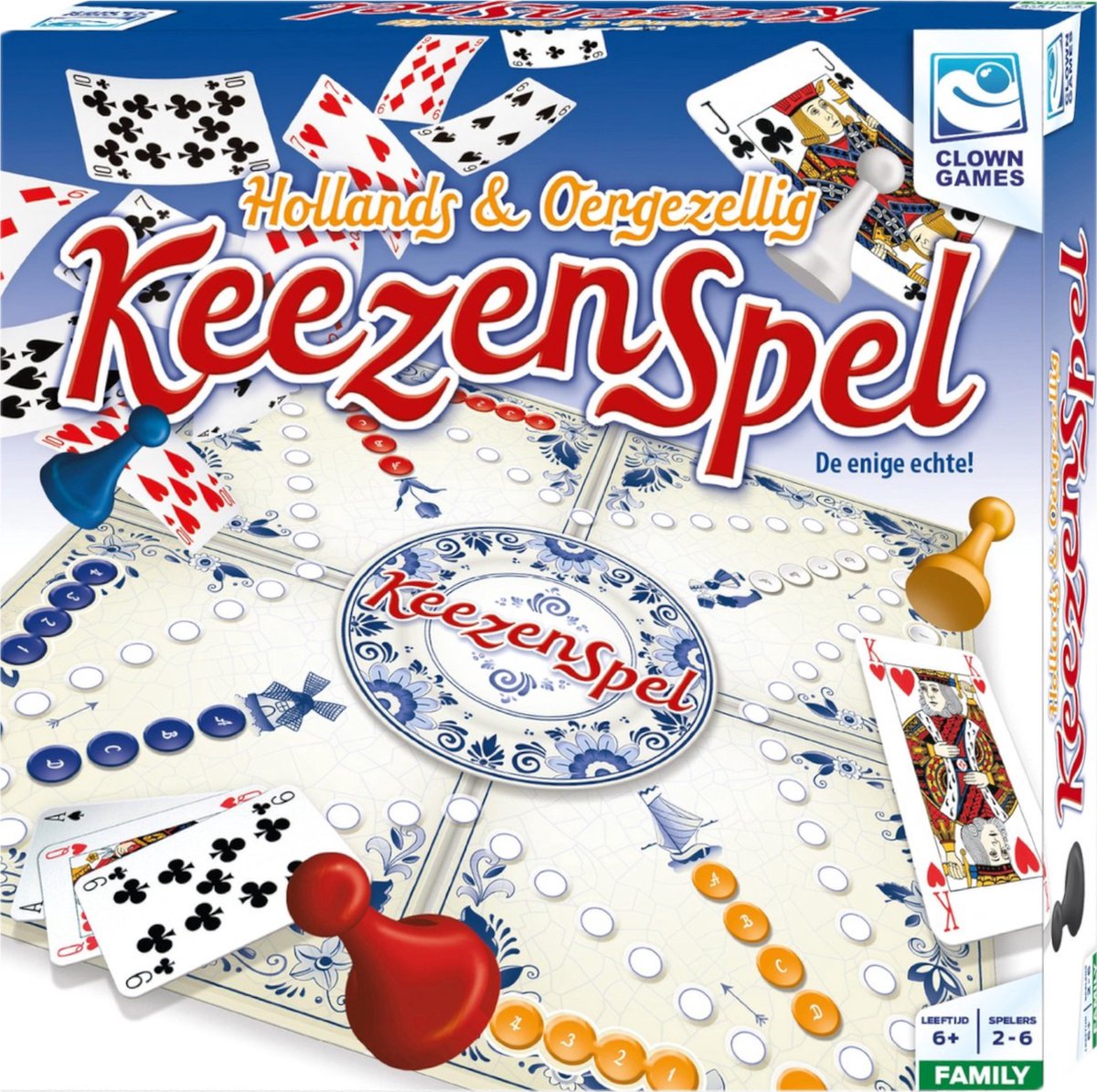 Clown Games Keezenspel - Bordspel voor Gezellige Avonden