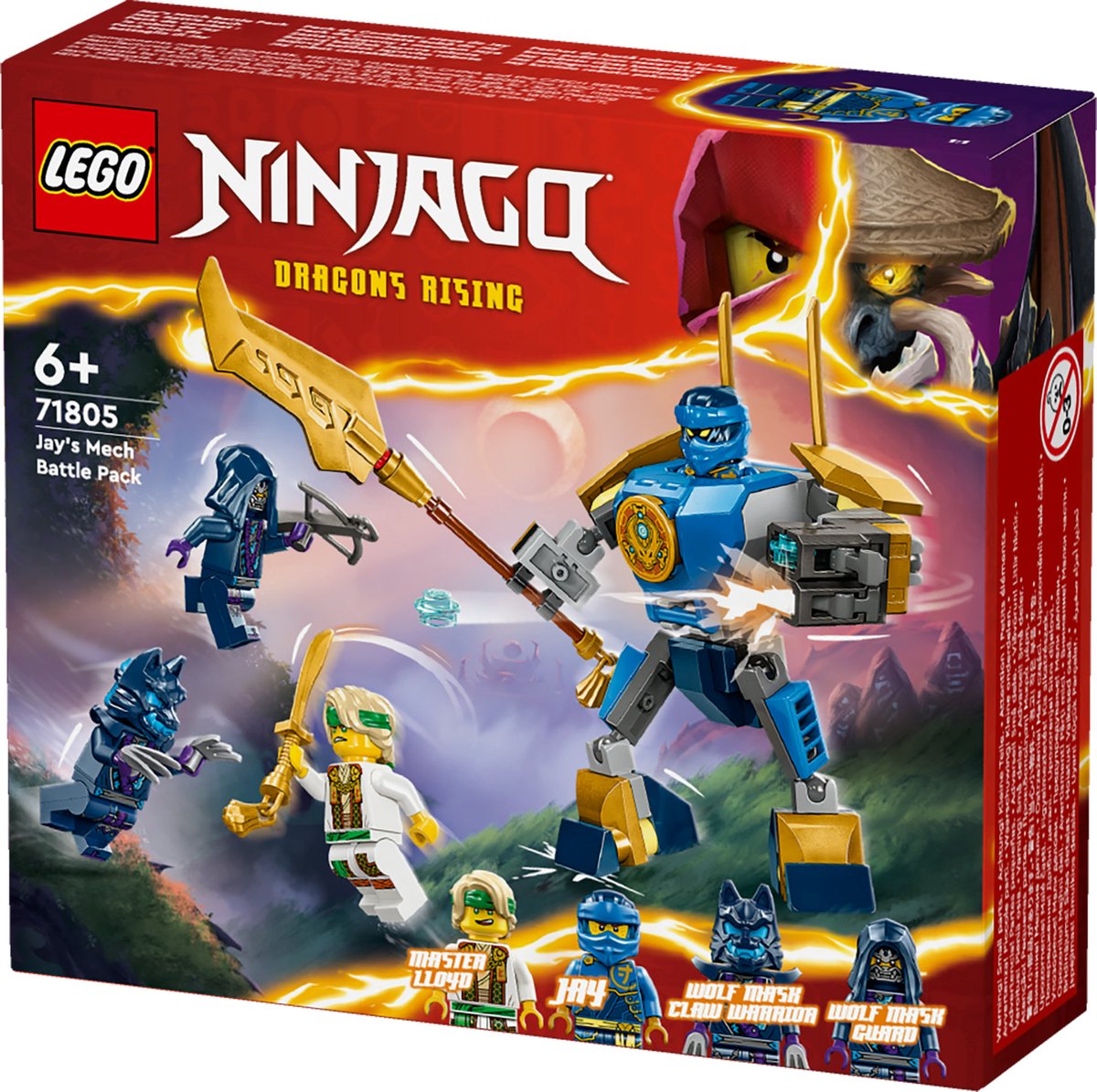 LEGO NINJAGO Gevechtsset Jay's Mech - 71805