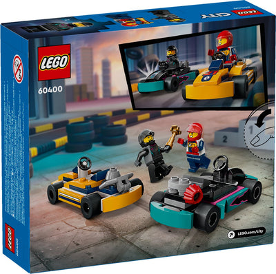 LEGO City Karts en Coureurs Speelset - 60400