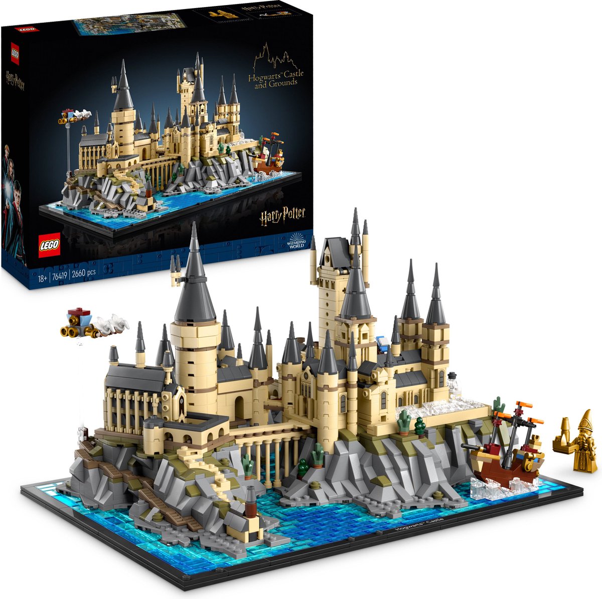 LEGO Harry Potter Kasteel & Tuinen van Zweinstein - 76419