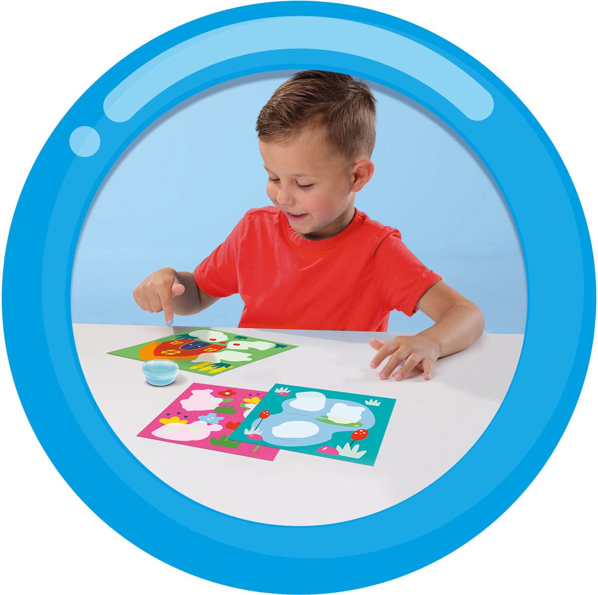 SES Creative Mijn Eerste Dierenhuisjes Collageset