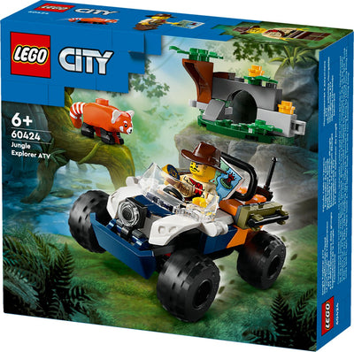 LEGO City Jungle Explorers: Panda Rouge Avontuur - 60424