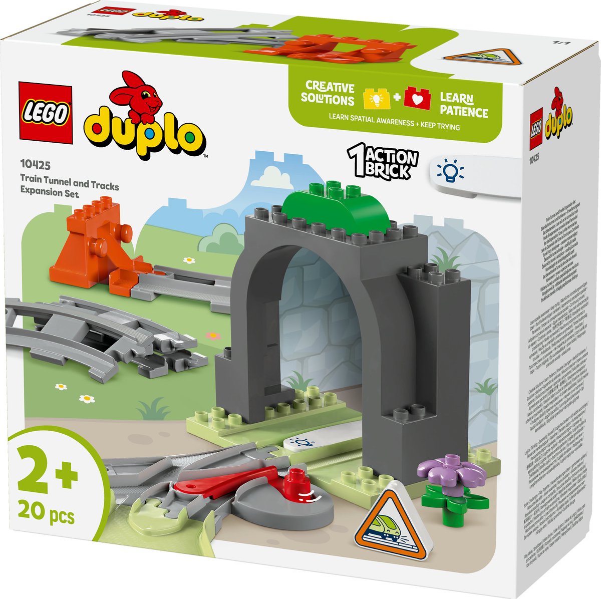 LEGO DUPLO Spoorweguitbreiding Tunnel & Rails - 10425