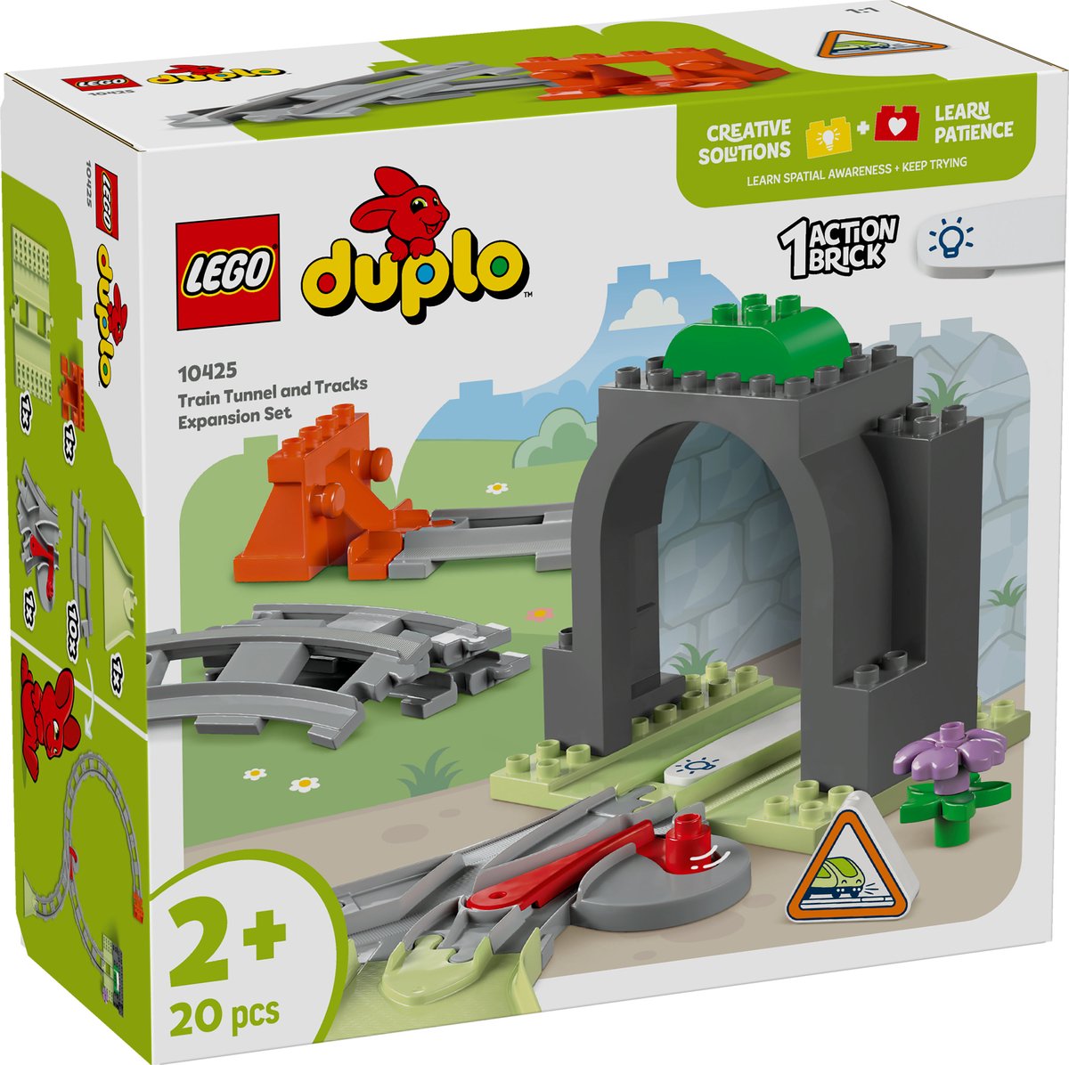 LEGO DUPLO Spoorweguitbreiding Tunnel & Rails - 10425