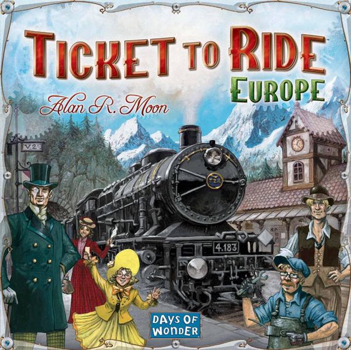 Days of Wonder Ticket to Ride - Europa Bordspel Strategie