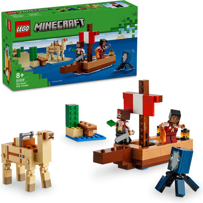 LEGO Minecraft Piratenschip Avontuur - 21259