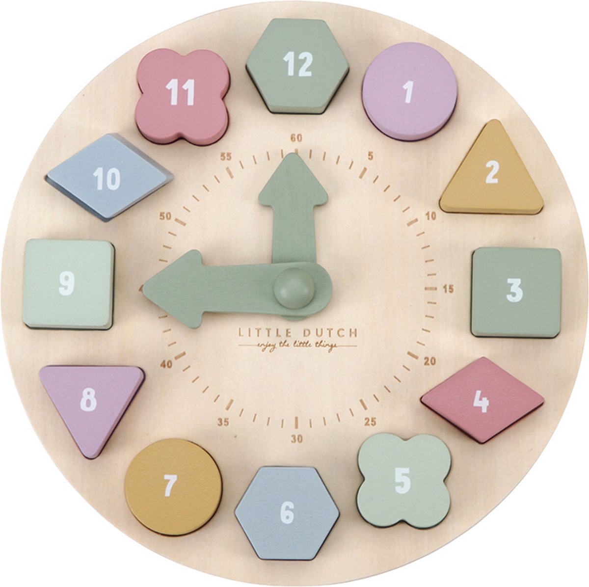 Little Dutch Educatieve Horlogepuzzel FSC
