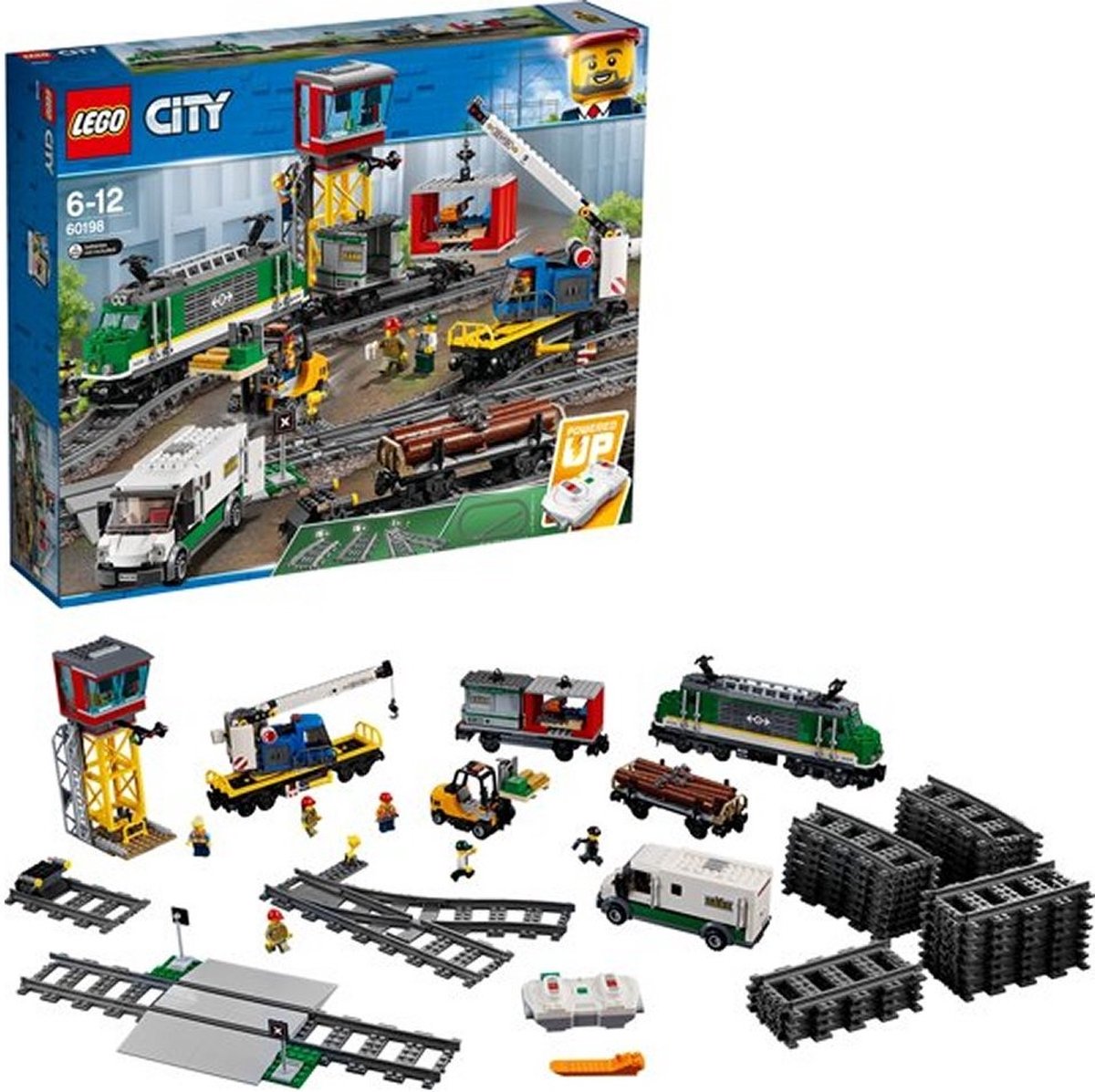 LEGO City Goederentrein met Afstandsbediening - 60198