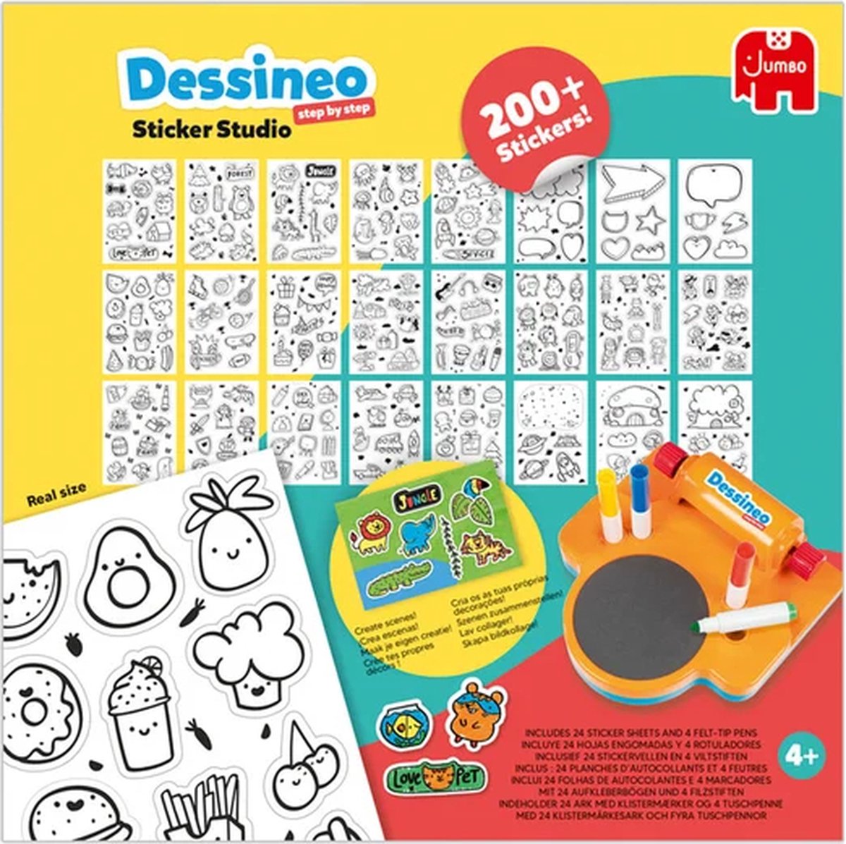 Jumbo Dessineo Sticker Studio - Maak Je Eigen Stickers