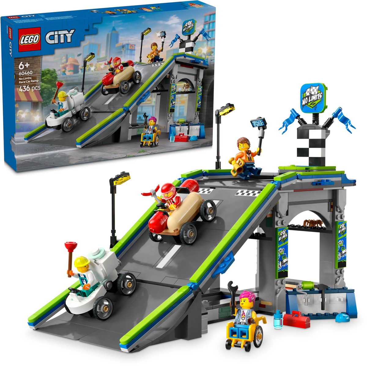 LEGO City Raceauto Zeepkistbaan - 60460