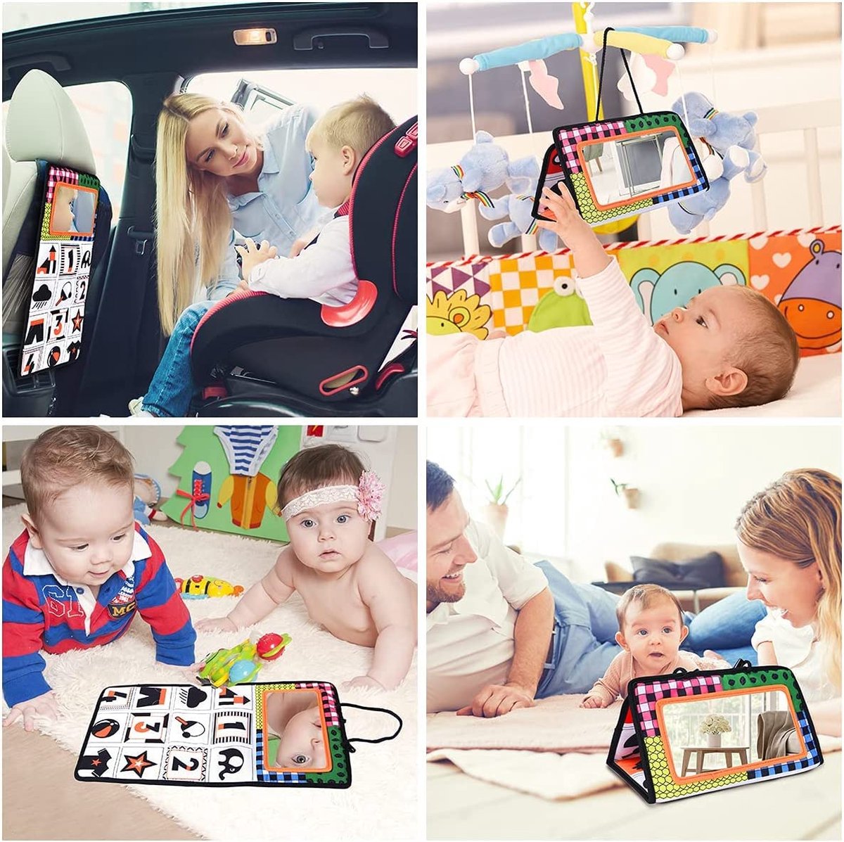 Sans Marque Baby's Eerste Speelboek Look and Crisp