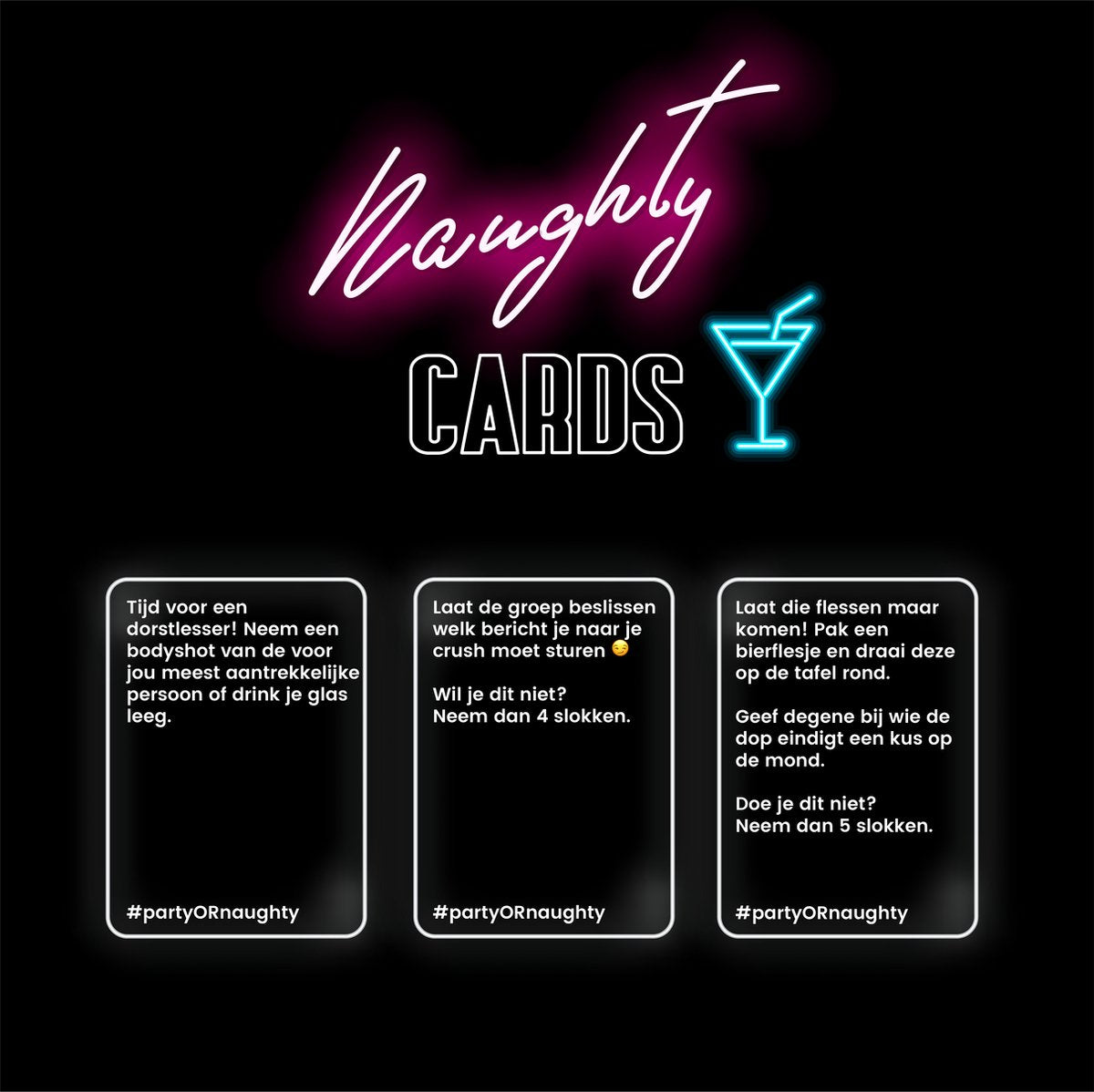 Party or Naughty - Het Ultieme Drinkspel voor Studenten
