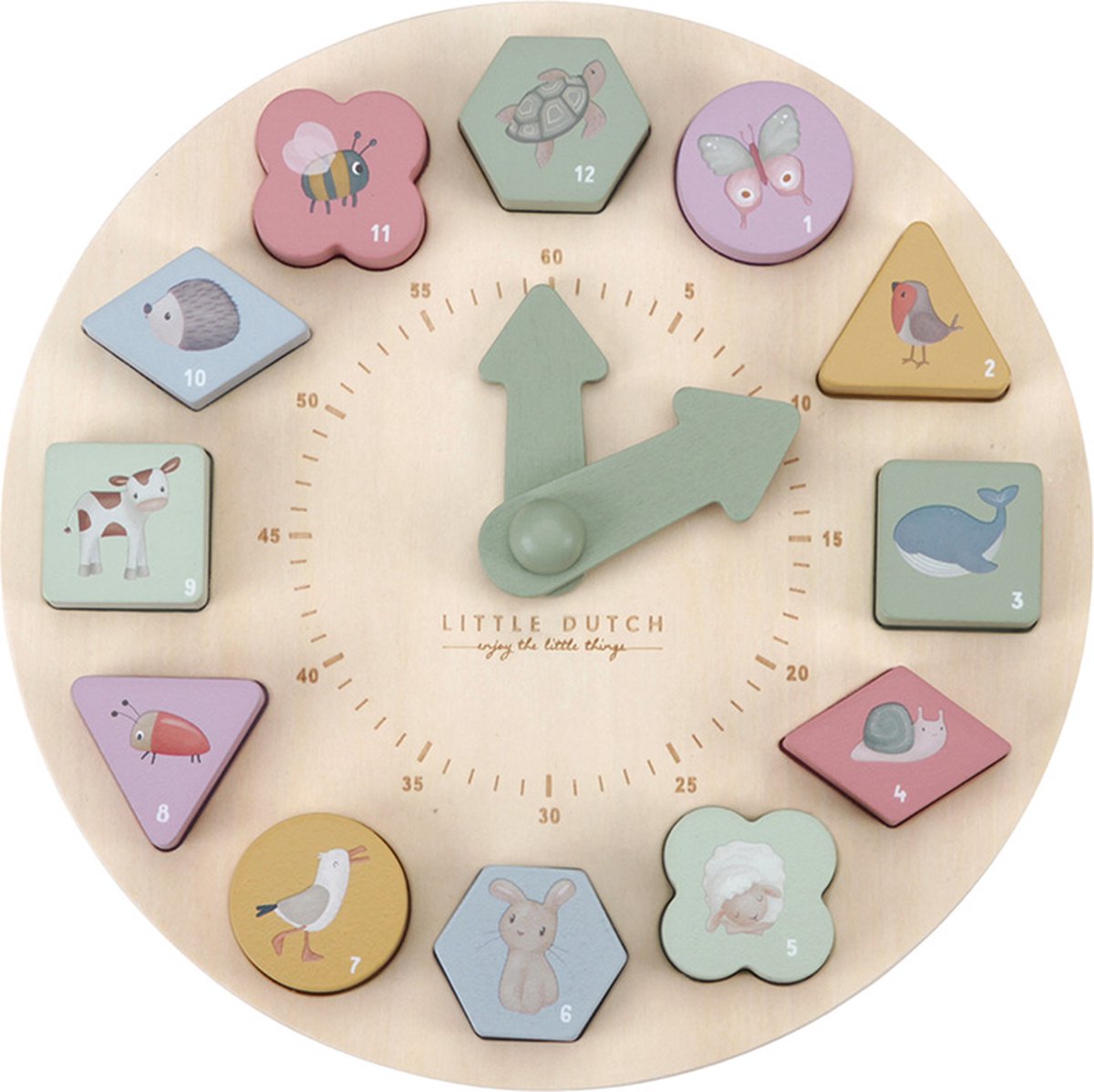 Little Dutch Educatieve Horlogepuzzel FSC