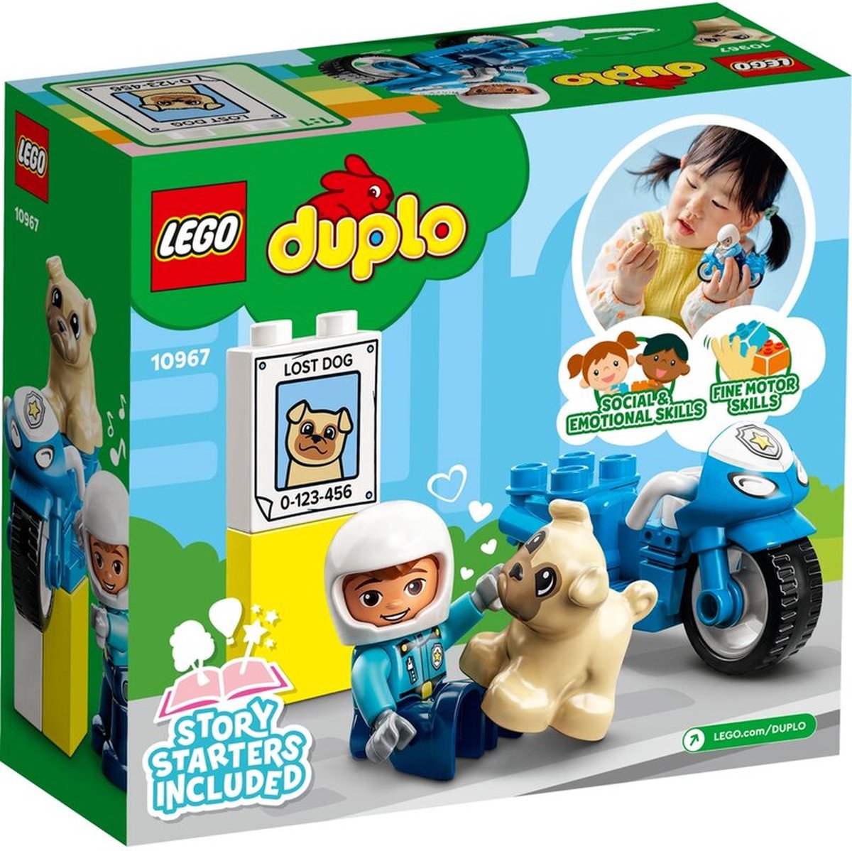 LEGO DUPLO Politie Motorfiets - 10967