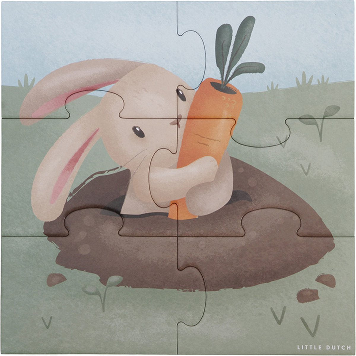 Little Dutch - 4-in-1 Puzzel Little Farm FSC