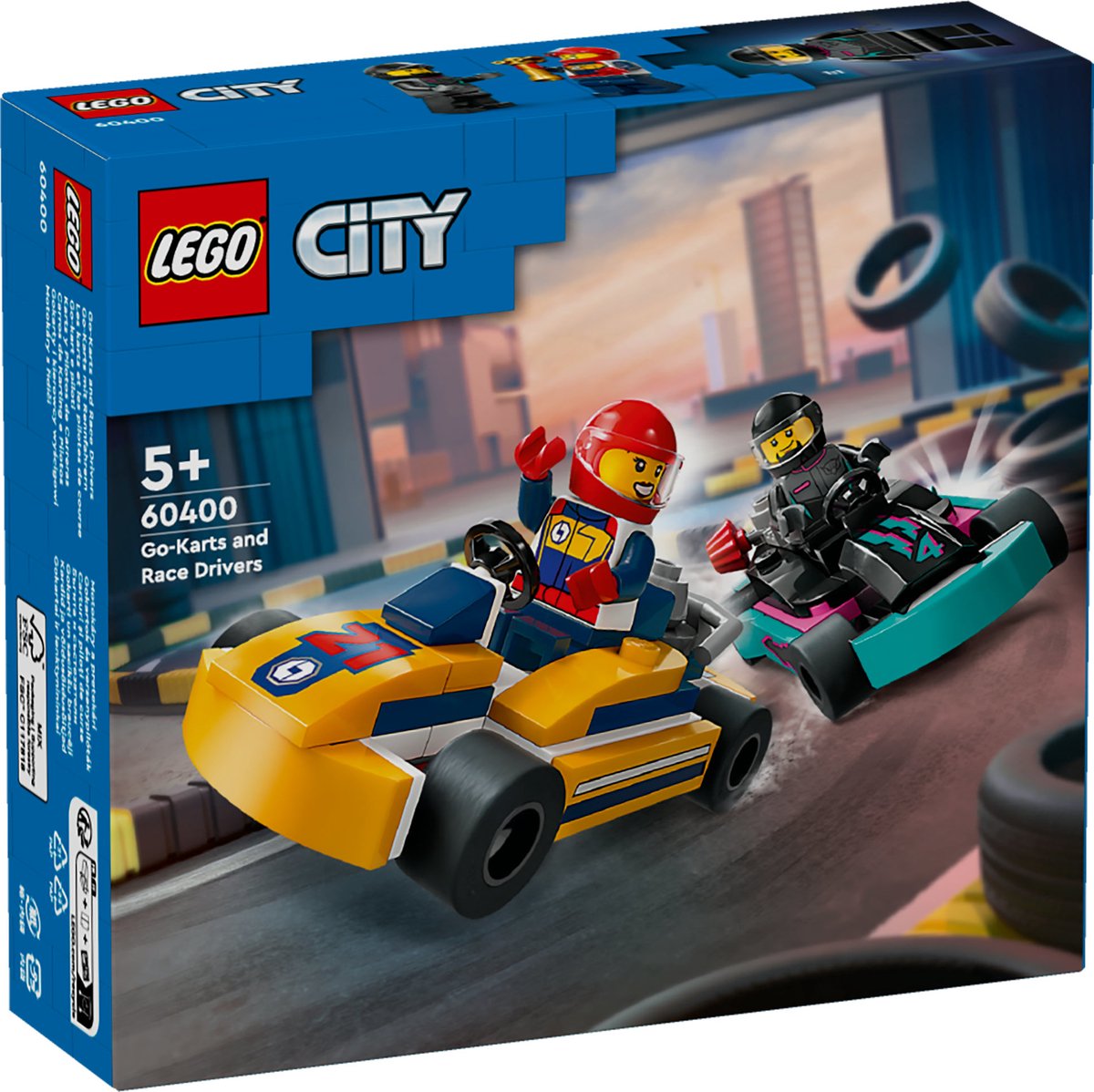 LEGO City Karts en Coureurs Speelset - 60400