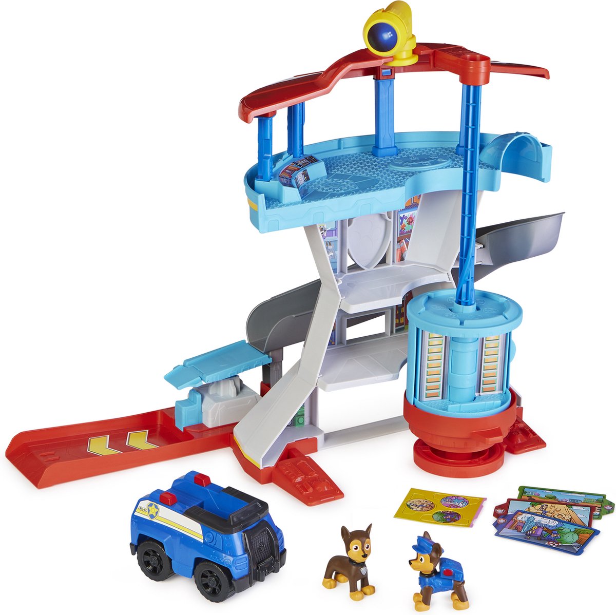 PAW Patrol Controle Toren Speelset met Chase & Voertuig