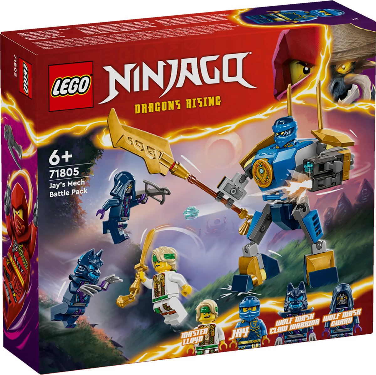 LEGO NINJAGO Gevechtsset Jay's Mech - 71805