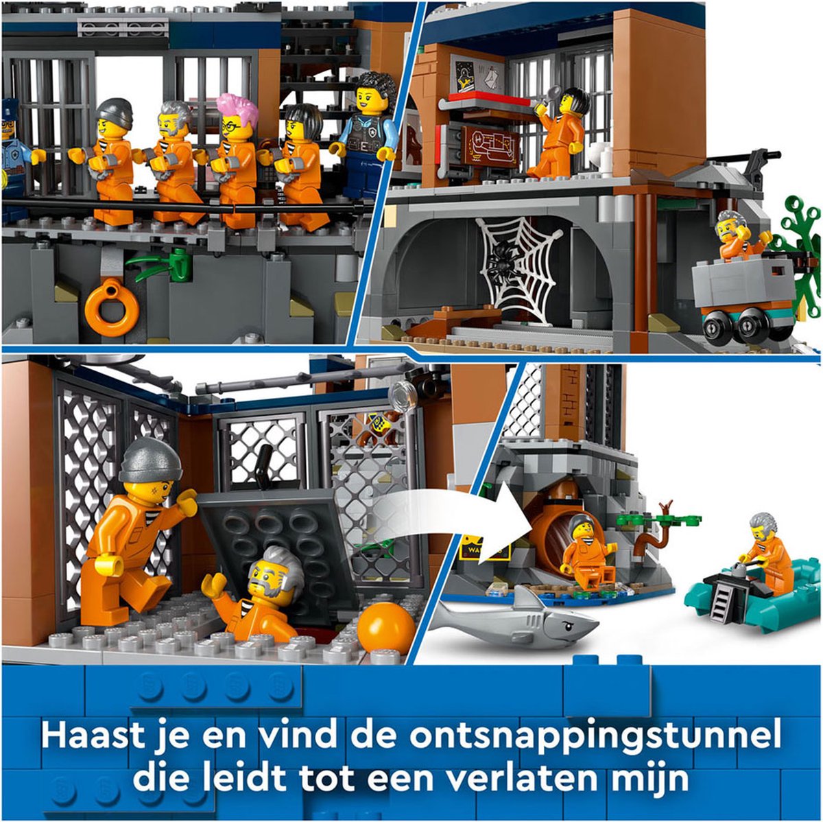 LEGO City Politie Eilandgevangenis Set - 60419