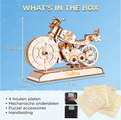 Crafts&Co Miniatuur Bouwkits voor Volwassenen en Kinderen - 137 Stuks