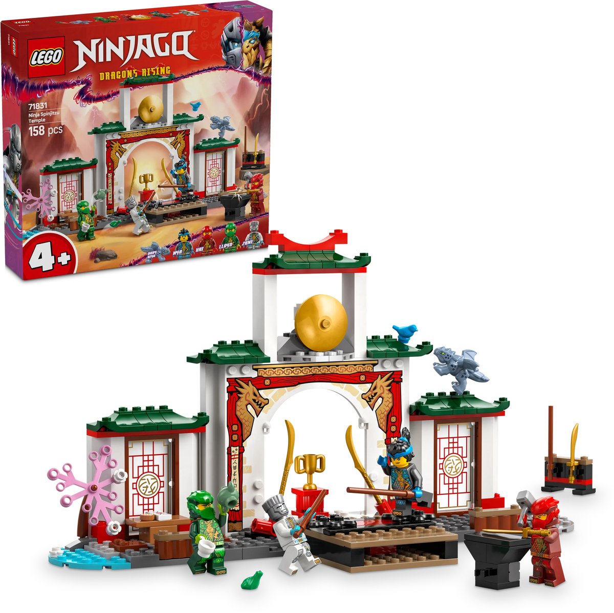 LEGO NINJAGO Ninja Tempel Spinjitzu Actie - 71831