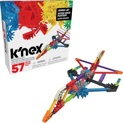 K'NEX Jumbo Jet Bouwset voor Avontuurlijke Constructies